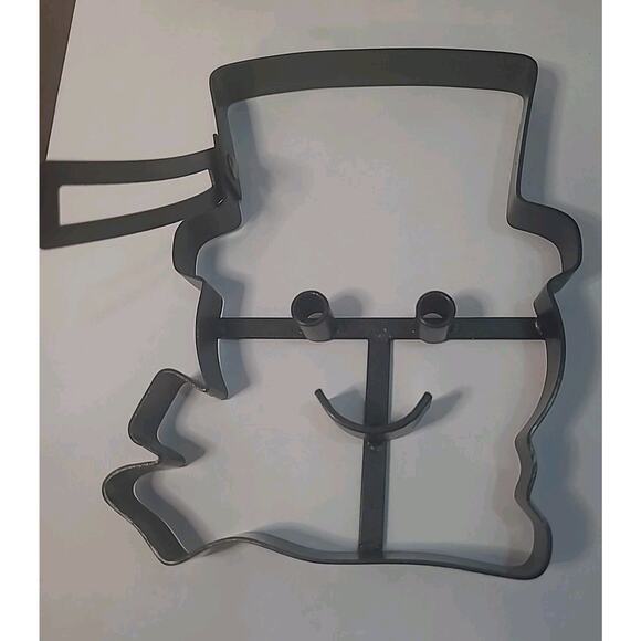 Williams Sonoma Non-Stick Metal Pancake Molds Moose Snowman Elf Rare speedy ship - Picture 4 of 4